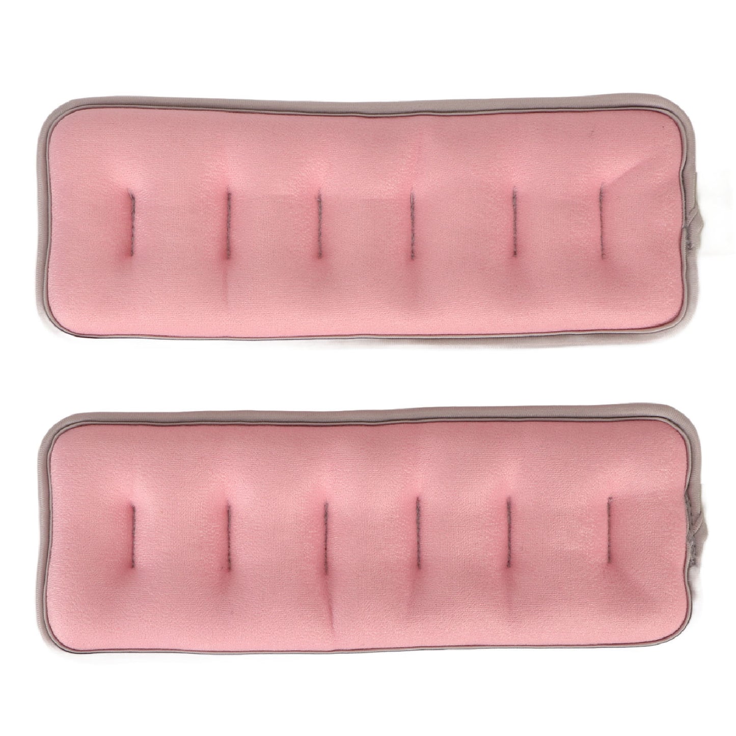 FitFlow Adjustable Ankle Weights Pair – Pink Edition