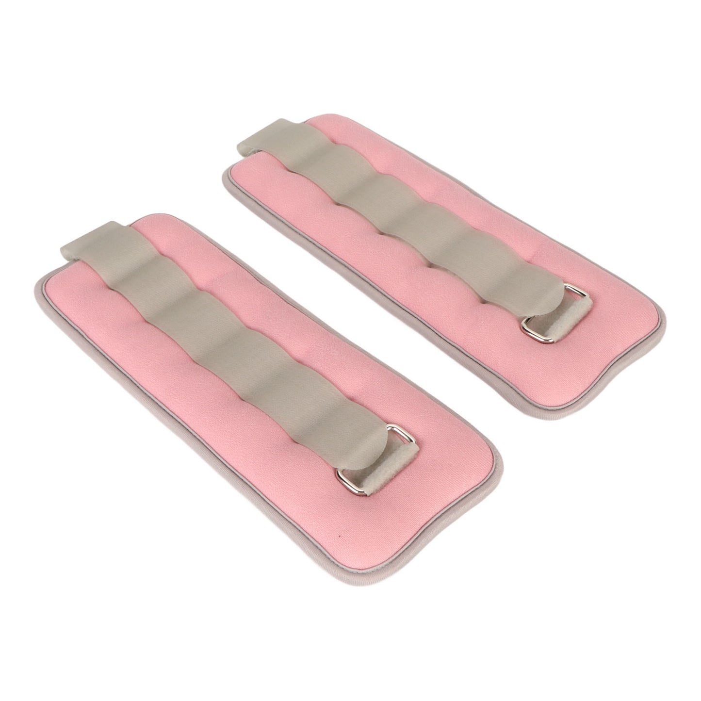 FitFlow Adjustable Ankle Weights Pair – Pink Edition