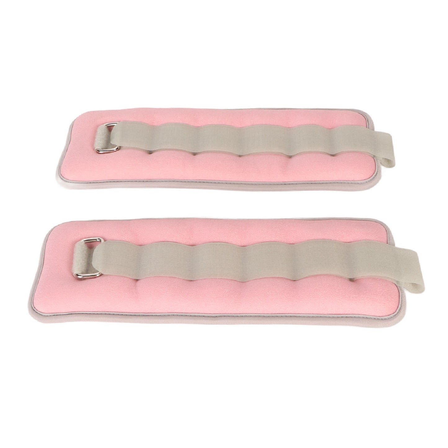 FitFlow Adjustable Ankle Weights Pair – Pink Edition